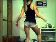 Sexy Dance in Short Shorts