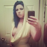 under boob selfie inside